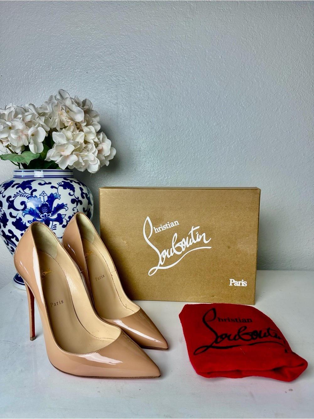 Christian Louboutin So Kate 120 patent heel